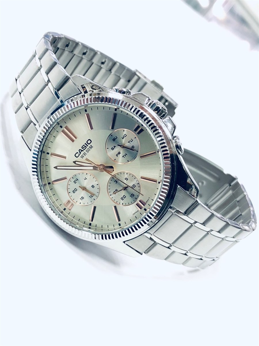 Мужские кварцевые японские часы Collection - Casio MTP-1375D-7A2 - 9 190  руб. - в магазине в Самаре купить