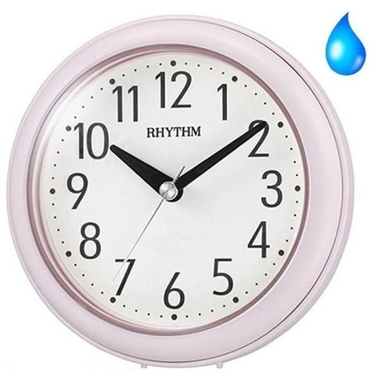 Rhythm 4KG711WR13 водонепроницаемые настенные часы