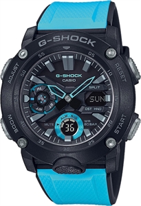 Мужские спортивные многофункциональные японские часы G-Shock - Casio GA-2000-1A2