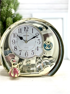 Rhythm 4SE504WR18 с будильником