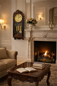 Настенные часы с боем Sinix 622