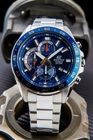 Мужские кварцевые с хронографом японские часы Edifice - Casio EFV-550D-2A