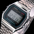 Мужские многофункциональные японские часы Vintage - Casio A158WA-1D